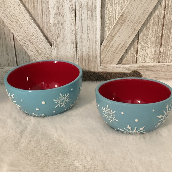 Hallmark Snowflake Bowls - Picture 3 of 9